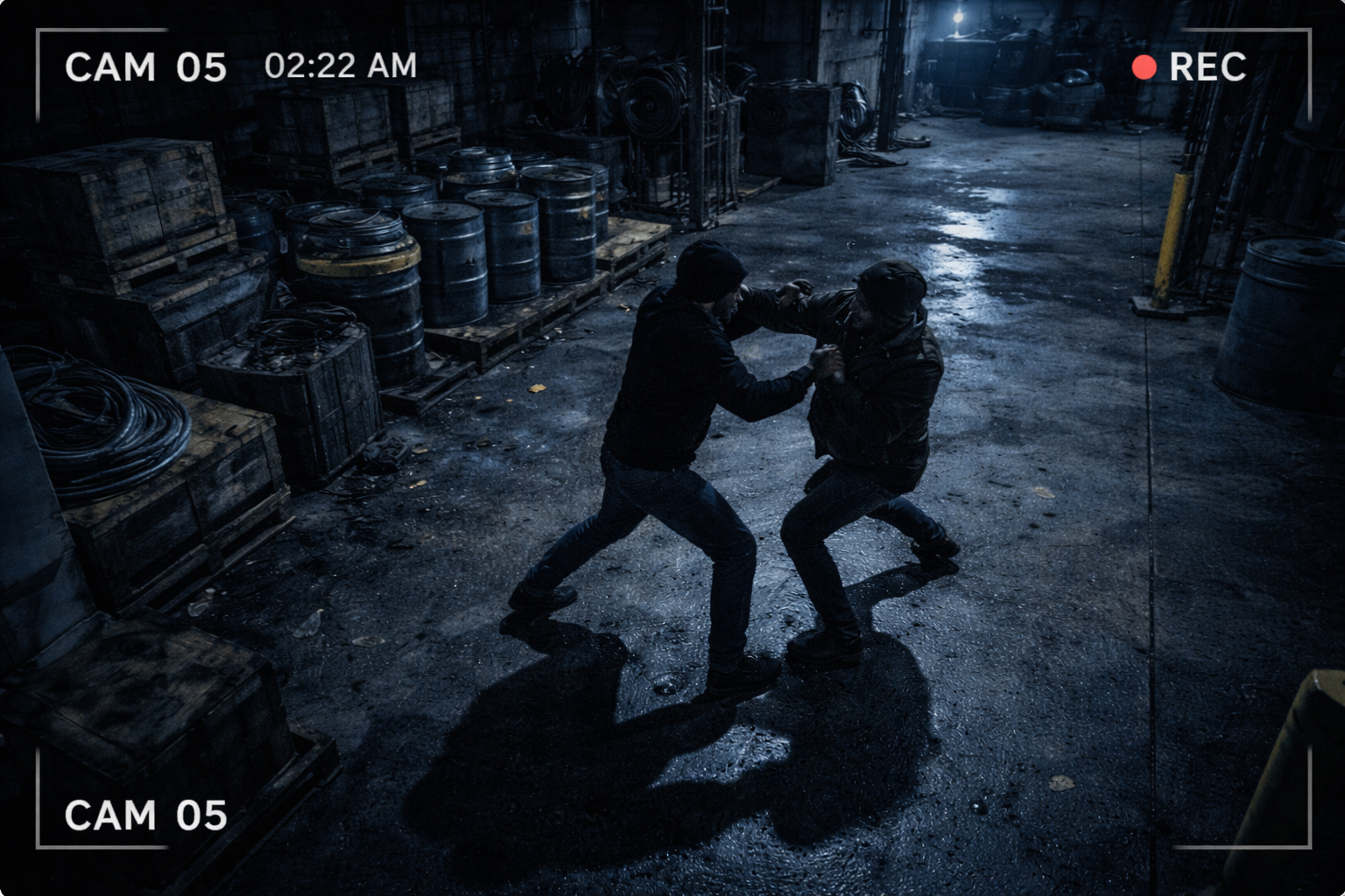 Fight and vandalism detection